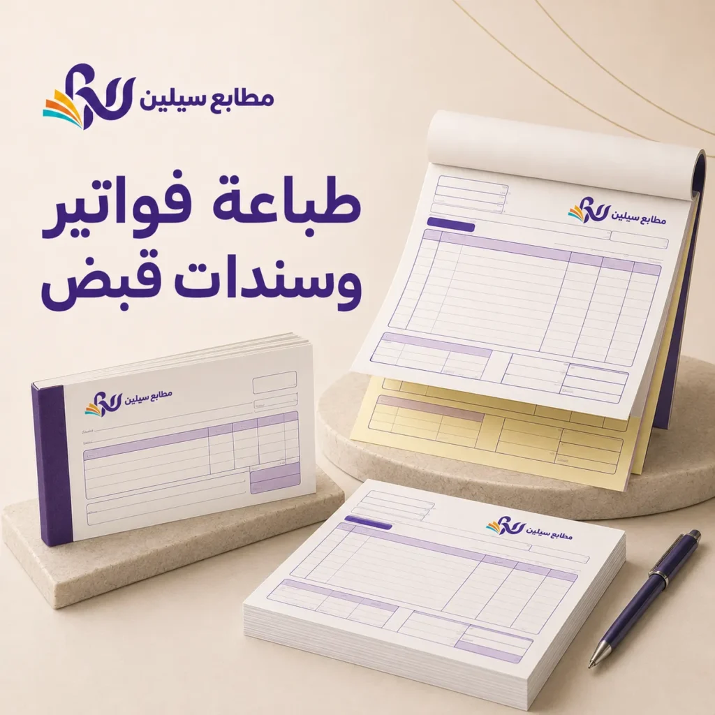 طباعة فواتير وسندات قبض