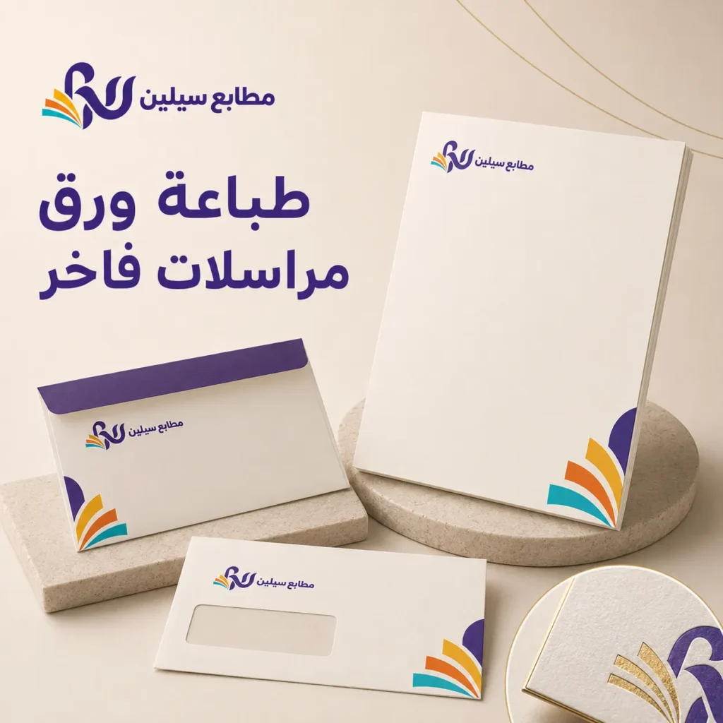 طباعة ورق مراسلات فاخر